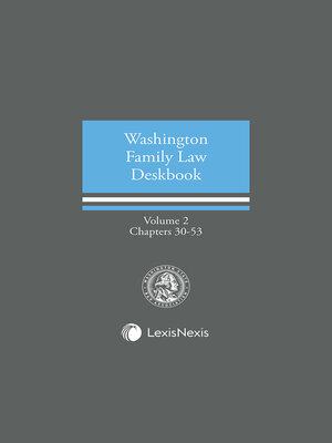 cover image of Washington Family Law Deskbook